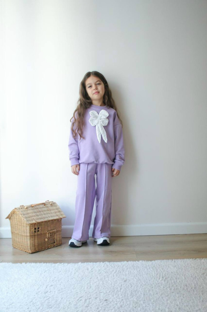 Купить Детский костюм сиреневый оптом Садовод Интернет-каталог Садовод интернет-каталог