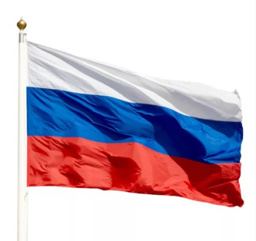 Флаг Россия (размер: 90х140см) САДОВОД БАЗА