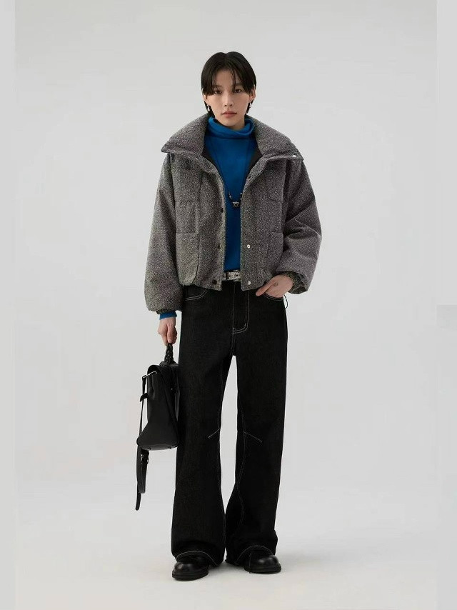 Купить Пуховик серый оптом Садовод Интернет-каталог Садовод интернет-каталог