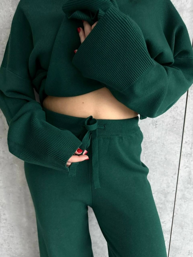 Купить Женский костюм изумрудный оптом Садовод Интернет-каталог Садовод интернет-каталог