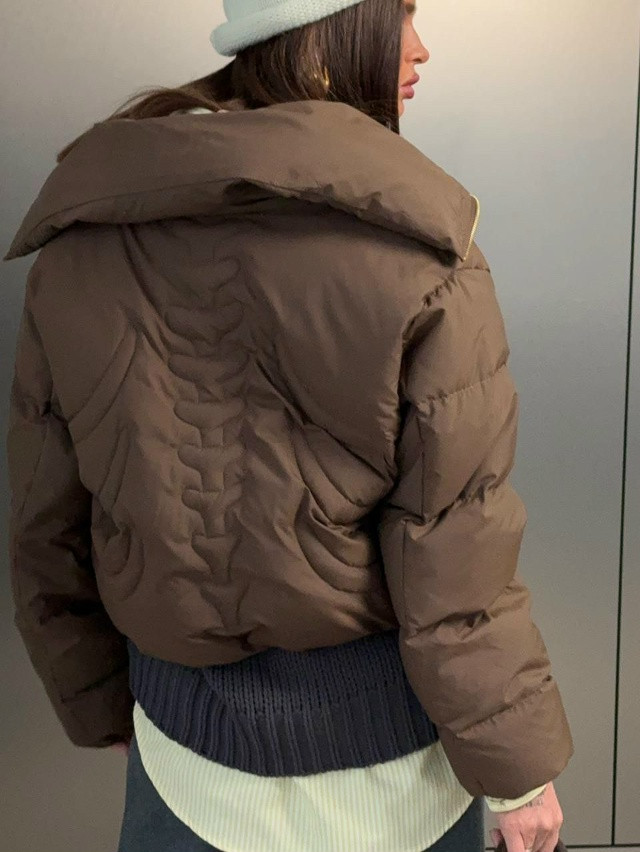 Купить Куртка женская коричневая оптом Садовод Интернет-каталог Садовод интернет-каталог