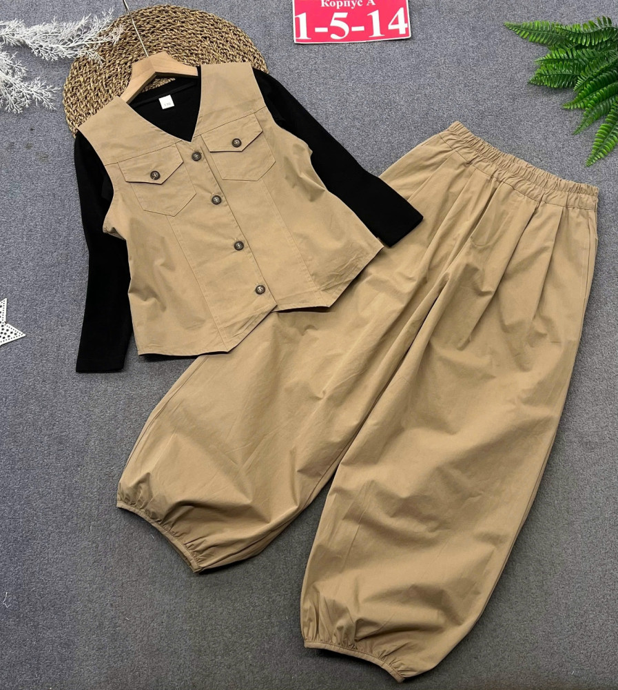 Купить Детский костюм коричневый оптом Садовод Интернет-каталог Садовод интернет-каталог