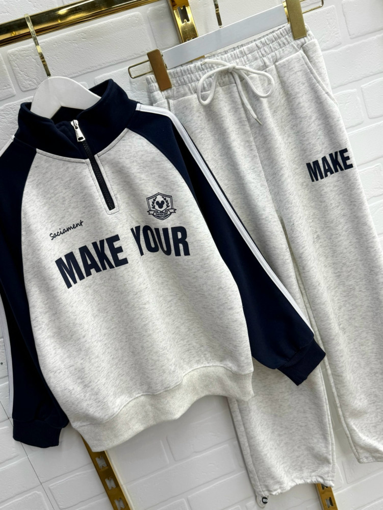 Купить Детский костюм серый оптом Садовод Интернет-каталог Садовод интернет-каталог