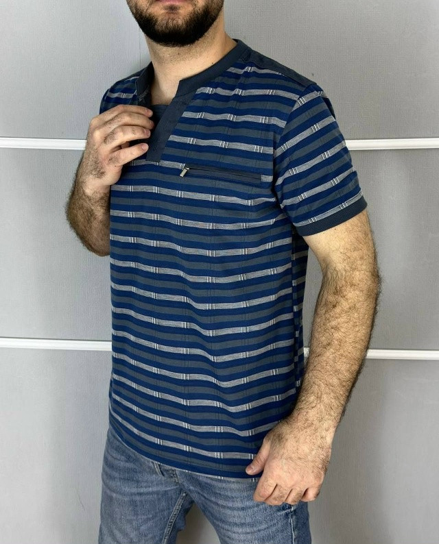 Купить Мужская футболка темно-синяя оптом Садовод Интернет-каталог Садовод интернет-каталог