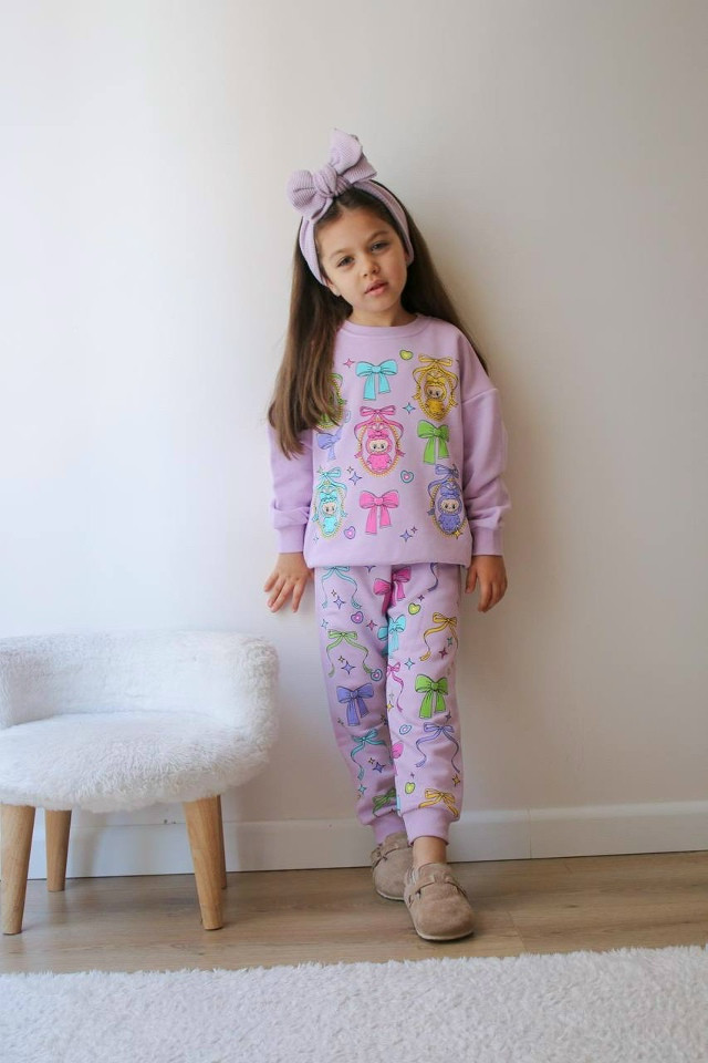 Купить Детский костюм сиреневый оптом Садовод Интернет-каталог Садовод интернет-каталог