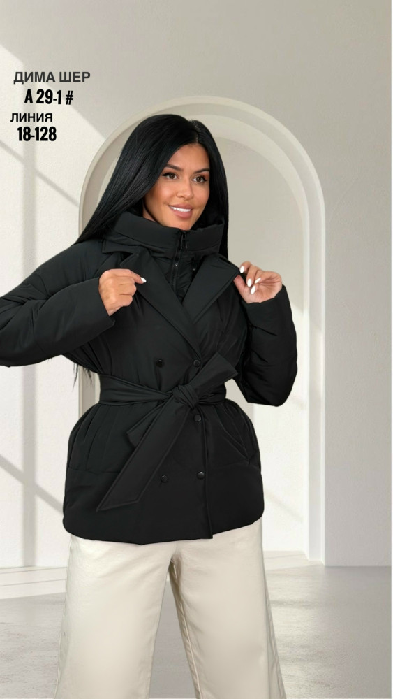 Купить Куртка женская черная оптом Садовод Интернет-каталог Садовод интернет-каталог