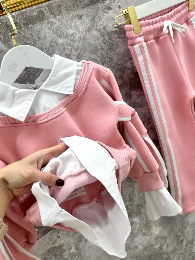 Купить Детский костюм розовый оптом Садовод Интернет-каталог Садовод интернет-каталог