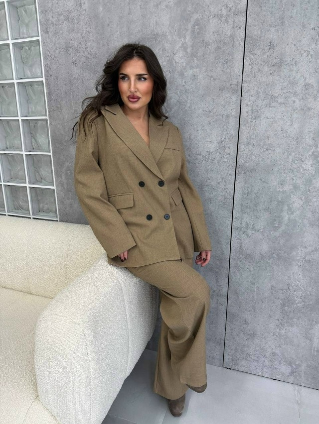 Купить Женский костюм бежевый оптом Садовод Интернет-каталог Садовод интернет-каталог