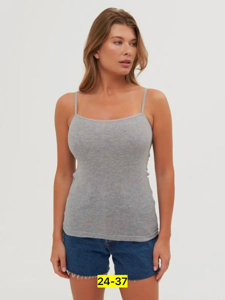 Купить Женская майка серая оптом Садовод Интернет-каталог Садовод интернет-каталог