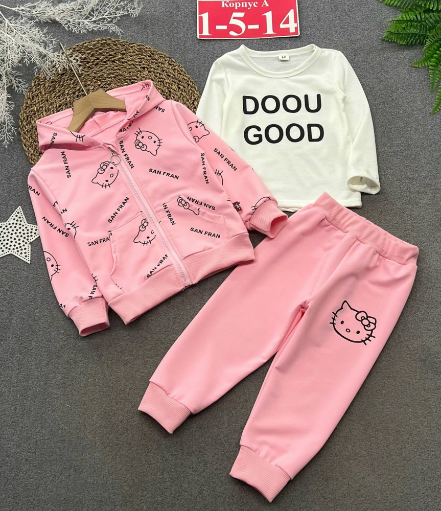 Купить Детский костюм розовый оптом Садовод Интернет-каталог Садовод интернет-каталог