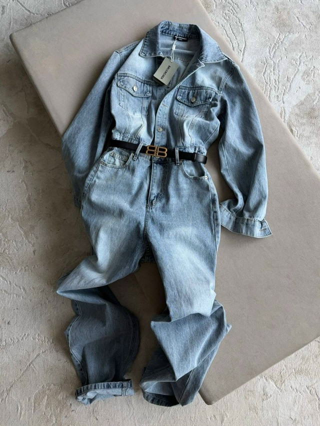 Купить Женский комбинезон синий оптом Садовод Интернет-каталог Садовод интернет-каталог