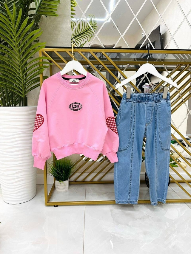 Купить Детский костюм розовый оптом Садовод Интернет-каталог Садовод интернет-каталог