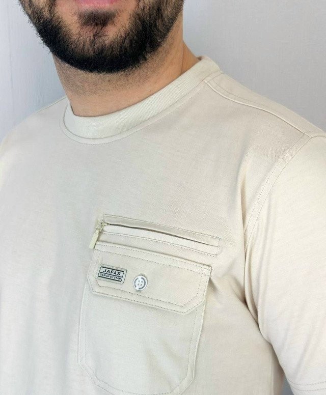 Купить Мужская футболка молочная оптом Садовод Интернет-каталог Садовод интернет-каталог