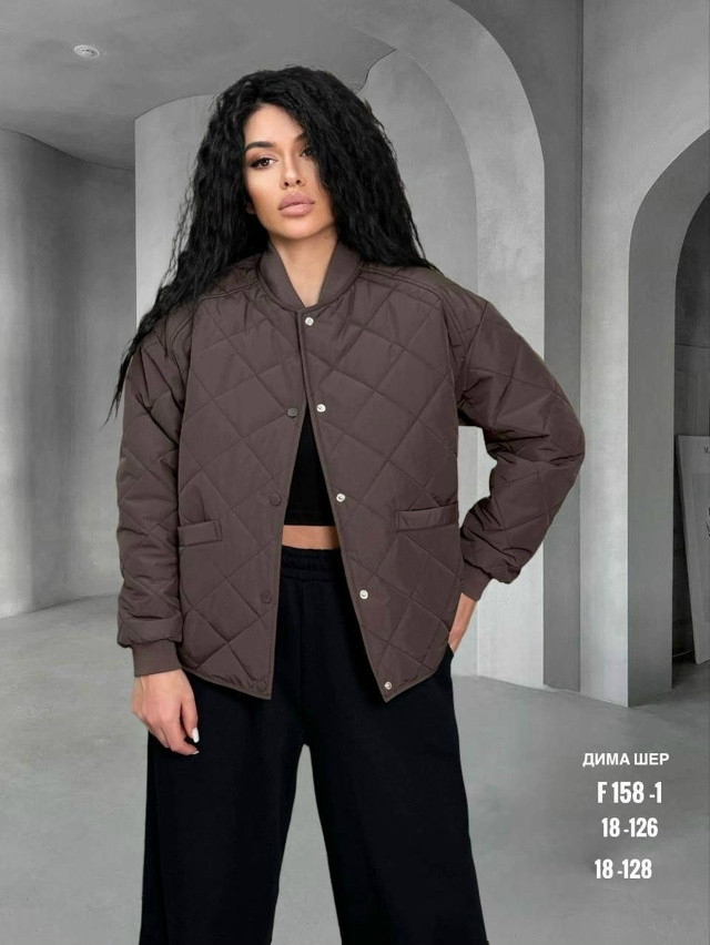 Купить Куртка женская коричневая оптом Садовод Интернет-каталог Садовод интернет-каталог