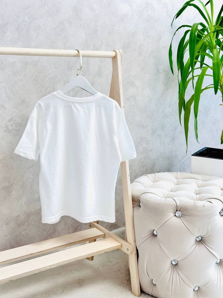 Купить Детская футболка белая оптом Садовод Интернет-каталог Садовод интернет-каталог