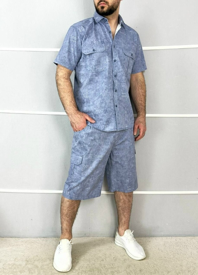 Купить Мужской костюм голубой оптом Садовод Интернет-каталог Садовод интернет-каталог