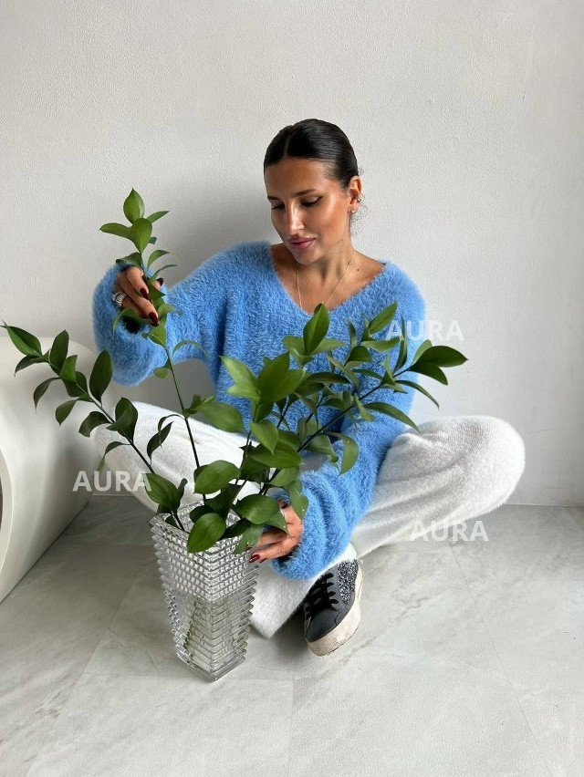 Купить Джемпер голубой оптом Садовод Интернет-каталог Садовод интернет-каталог