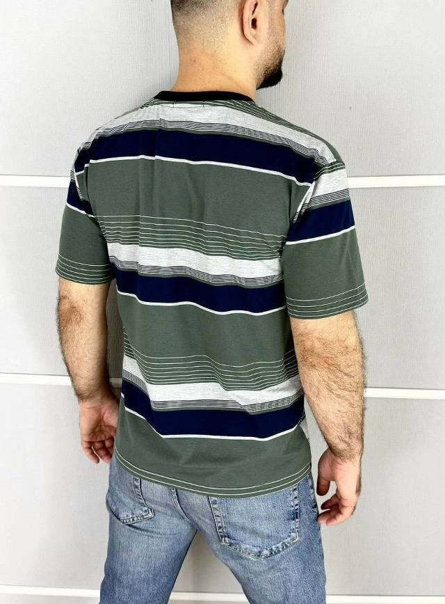 Купить Мужская футболка зеленая оптом Садовод Интернет-каталог Садовод интернет-каталог