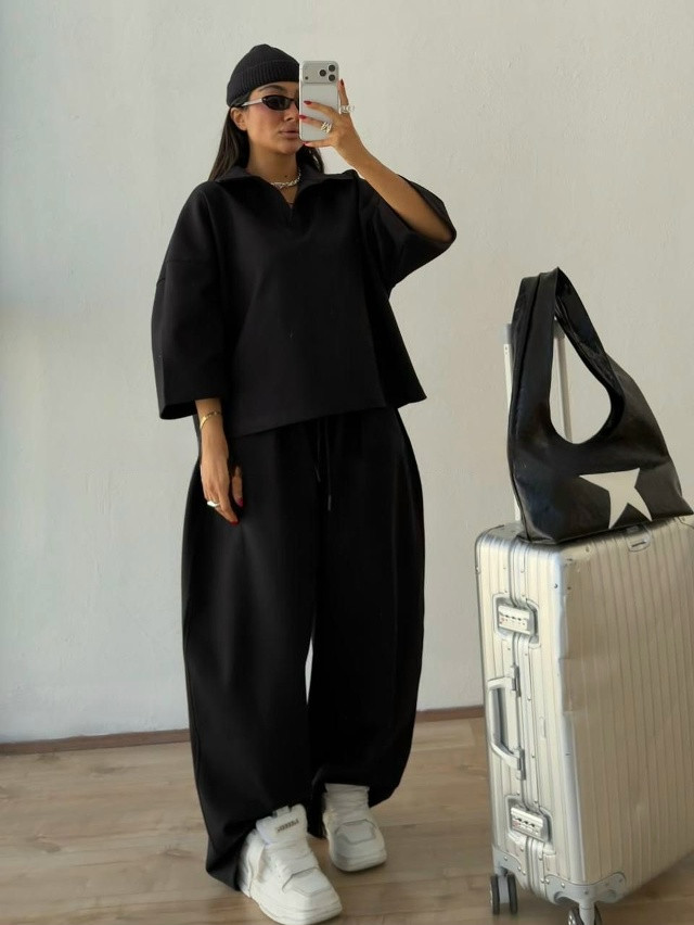 Купить Женский костюм черный оптом Садовод Интернет-каталог Садовод интернет-каталог