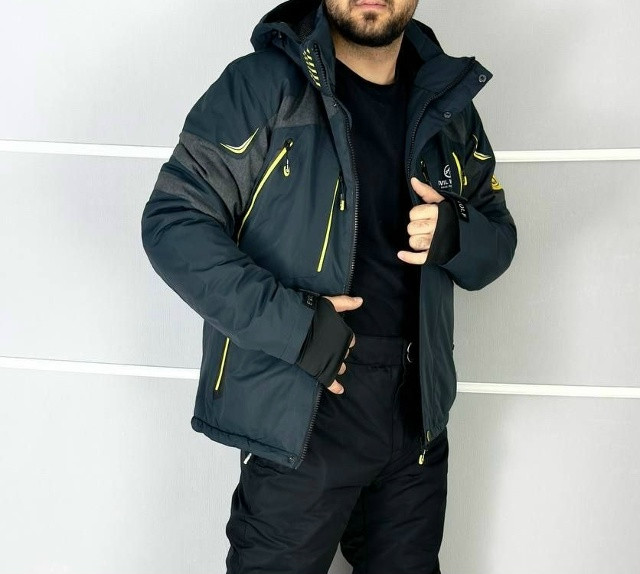 Купить Куртка мужская синяя оптом Садовод Интернет-каталог Садовод интернет-каталог