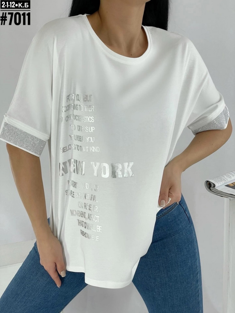 Купить Женская футболка белая оптом Садовод Интернет-каталог Садовод интернет-каталог