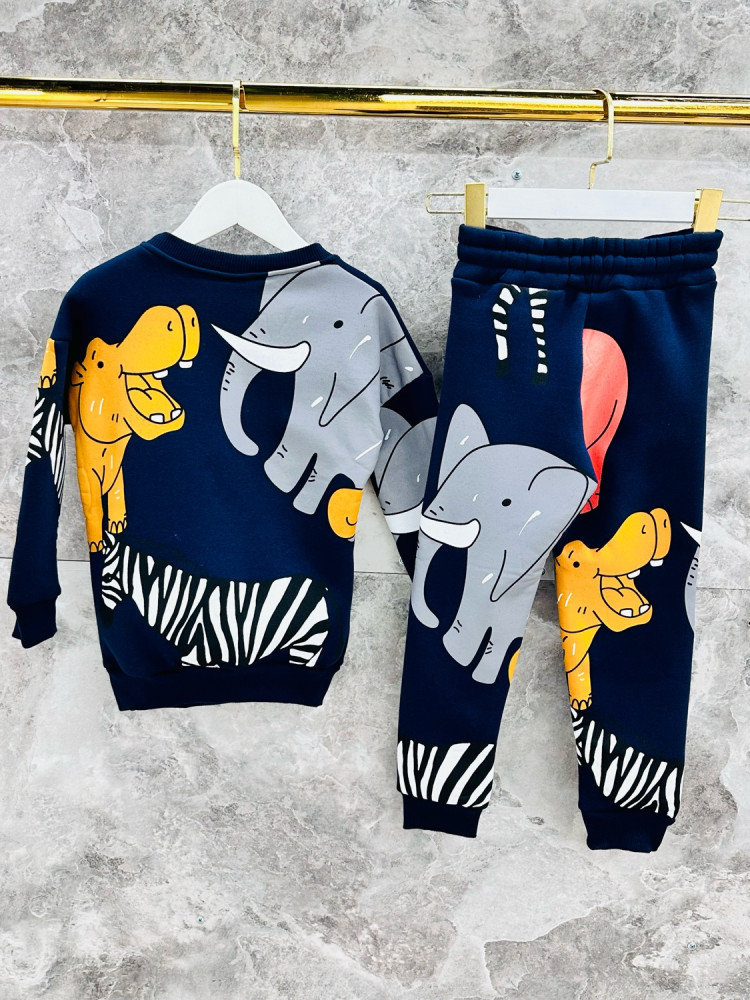 Купить Детский костюм синий оптом Садовод Интернет-каталог Садовод интернет-каталог