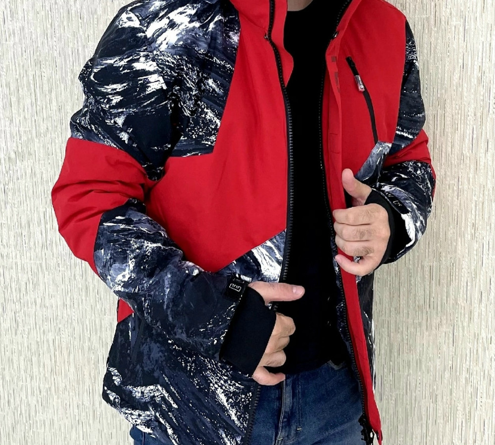 Купить Куртка мужская красная оптом Садовод Интернет-каталог Садовод интернет-каталог