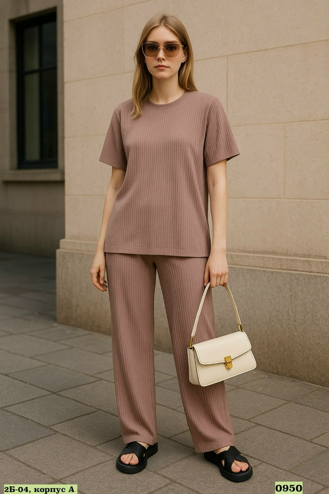 Купить Женский костюм коричневый оптом Садовод Интернет-каталог Садовод интернет-каталог