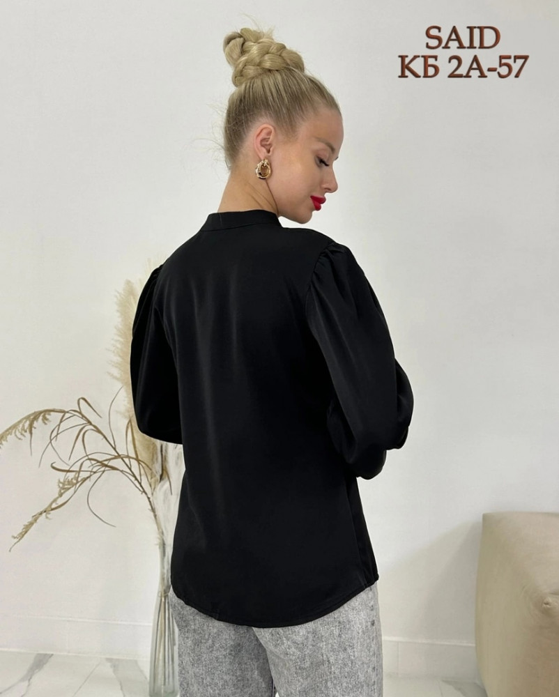 Купить Женская рубашка черная оптом Садовод Интернет-каталог Садовод интернет-каталог