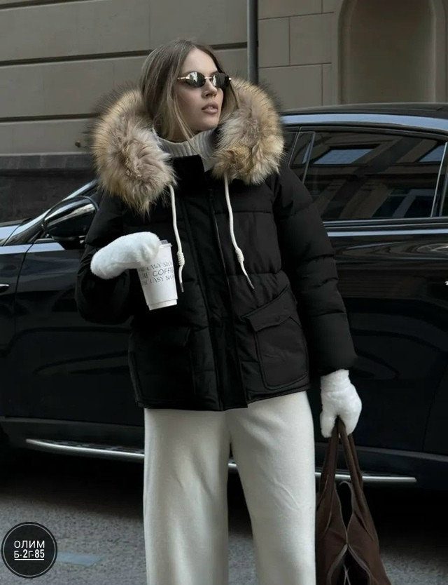 Купить Куртка женская черная оптом Садовод Интернет-каталог Садовод интернет-каталог