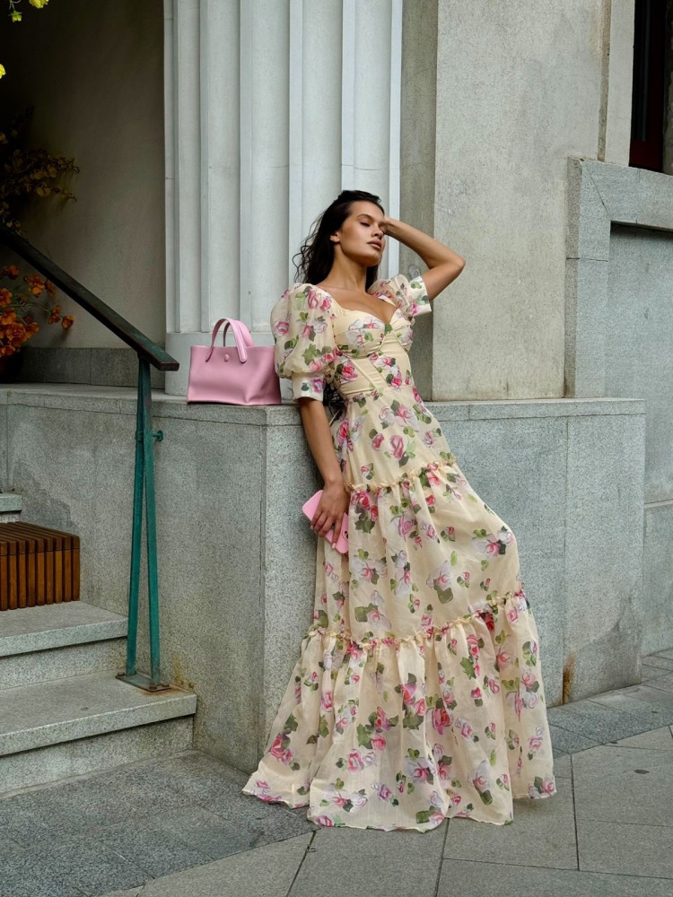 Купить Платье бежевое оптом Садовод Интернет-каталог Садовод интернет-каталог