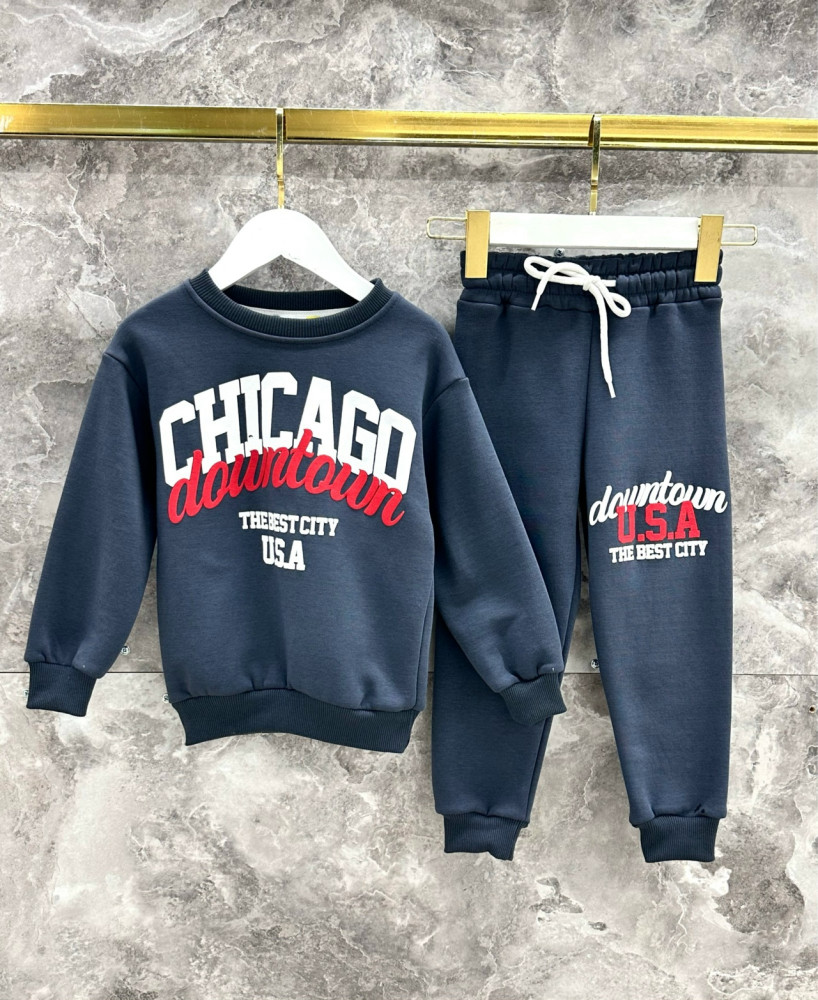 Купить Детский костюм синий оптом Садовод Интернет-каталог Садовод интернет-каталог