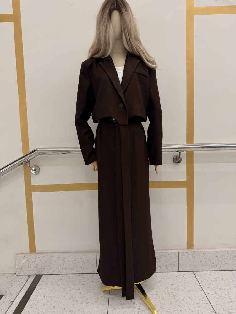 Купить Женский костюм коричневый оптом Садовод Интернет-каталог Садовод интернет-каталог