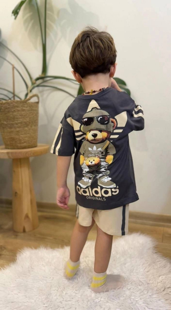 Купить Детский костюм темно-серый оптом Садовод Интернет-каталог Садовод интернет-каталог