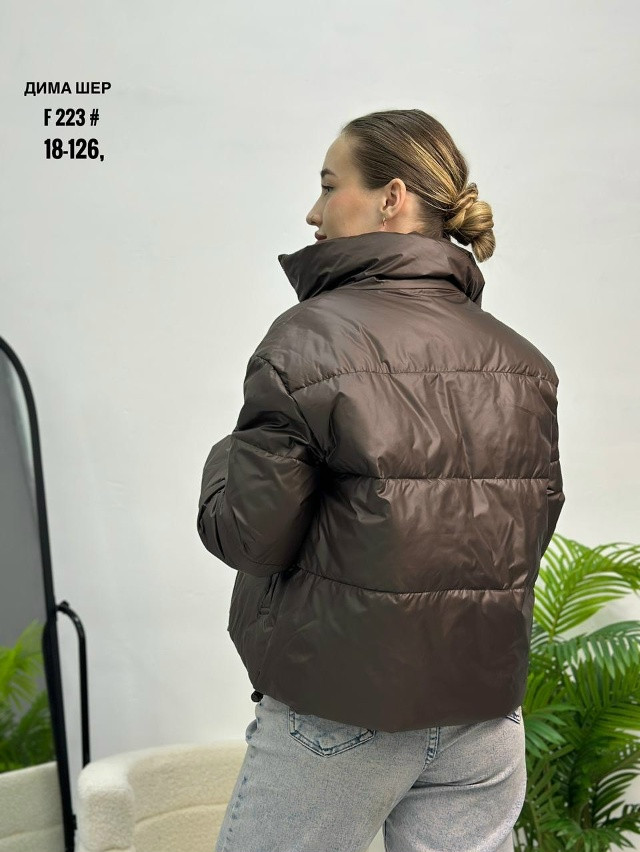 Купить Куртка женская коричневая оптом Садовод Интернет-каталог Садовод интернет-каталог
