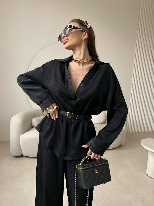 Купить Женский костюм черный оптом Садовод Интернет-каталог Садовод интернет-каталог