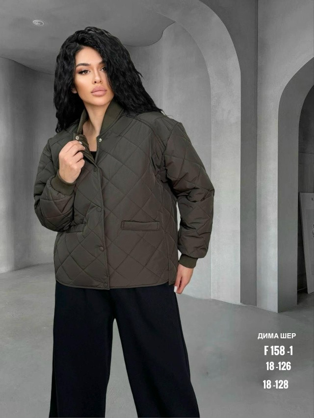 Купить Куртка женская зеленая оптом Садовод Интернет-каталог Садовод интернет-каталог