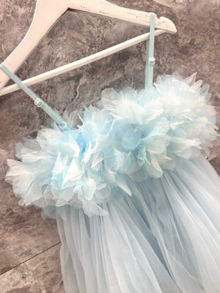 Купить Платье голубое оптом Садовод Интернет-каталог Садовод интернет-каталог