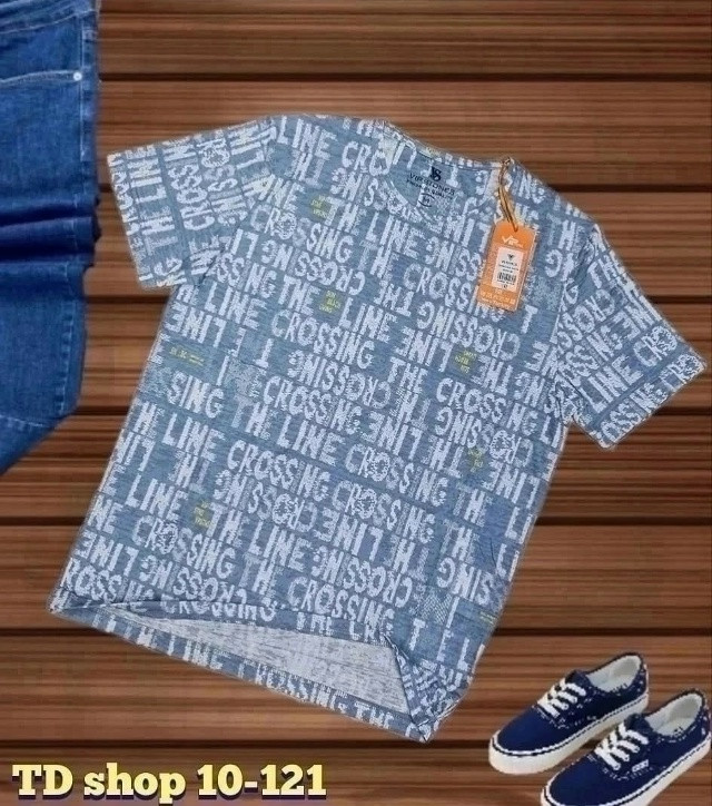 Купить Мужская футболка голубая оптом Садовод Интернет-каталог Садовод интернет-каталог