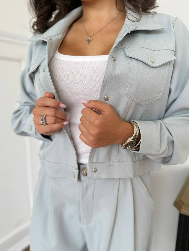 Купить Женский костюм голубой оптом Садовод Интернет-каталог Садовод интернет-каталог