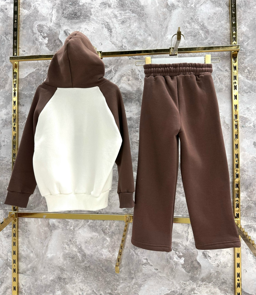 Купить Детский костюм коричневый оптом Садовод Интернет-каталог Садовод интернет-каталог