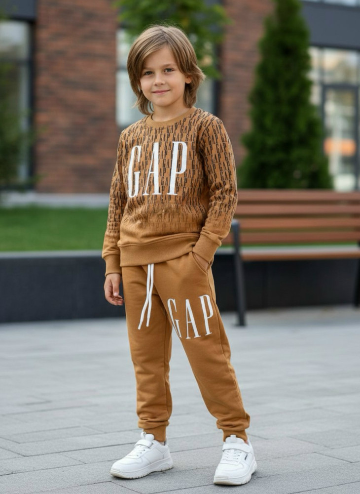 Купить Детский костюм коричневый оптом Садовод Интернет-каталог Садовод интернет-каталог