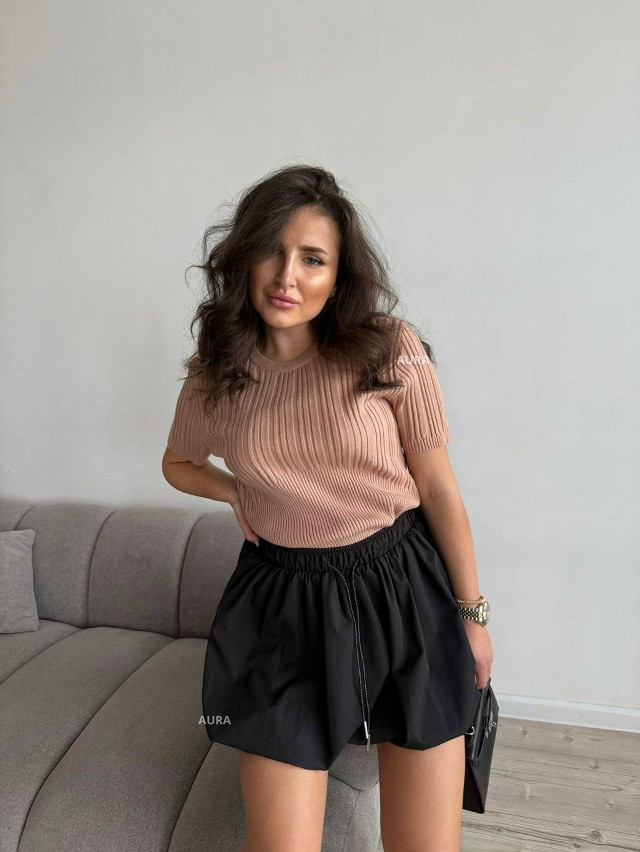 Купить Женская футболка бежевая оптом Садовод Интернет-каталог Садовод интернет-каталог