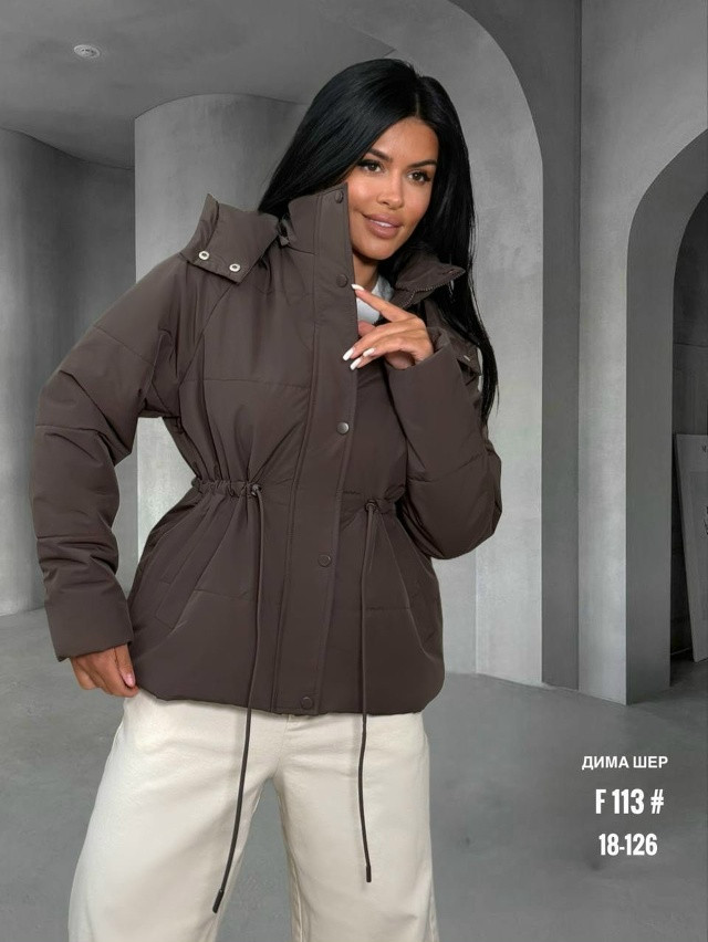 Купить Куртка женская коричневая оптом Садовод Интернет-каталог Садовод интернет-каталог