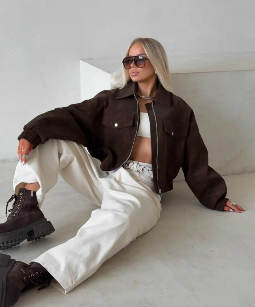 Купить Куртка женская коричневая оптом Садовод Интернет-каталог Садовод интернет-каталог