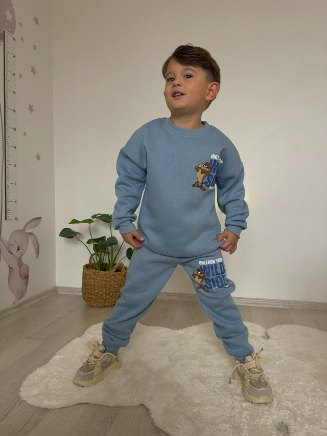 Купить Детский костюм серый оптом Садовод Интернет-каталог Садовод интернет-каталог