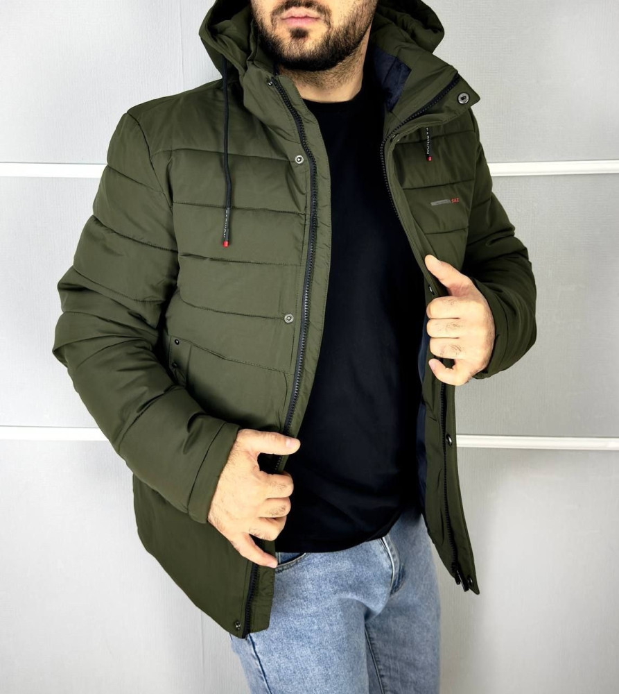 Купить Куртка мужская зеленая оптом Садовод Интернет-каталог Садовод интернет-каталог