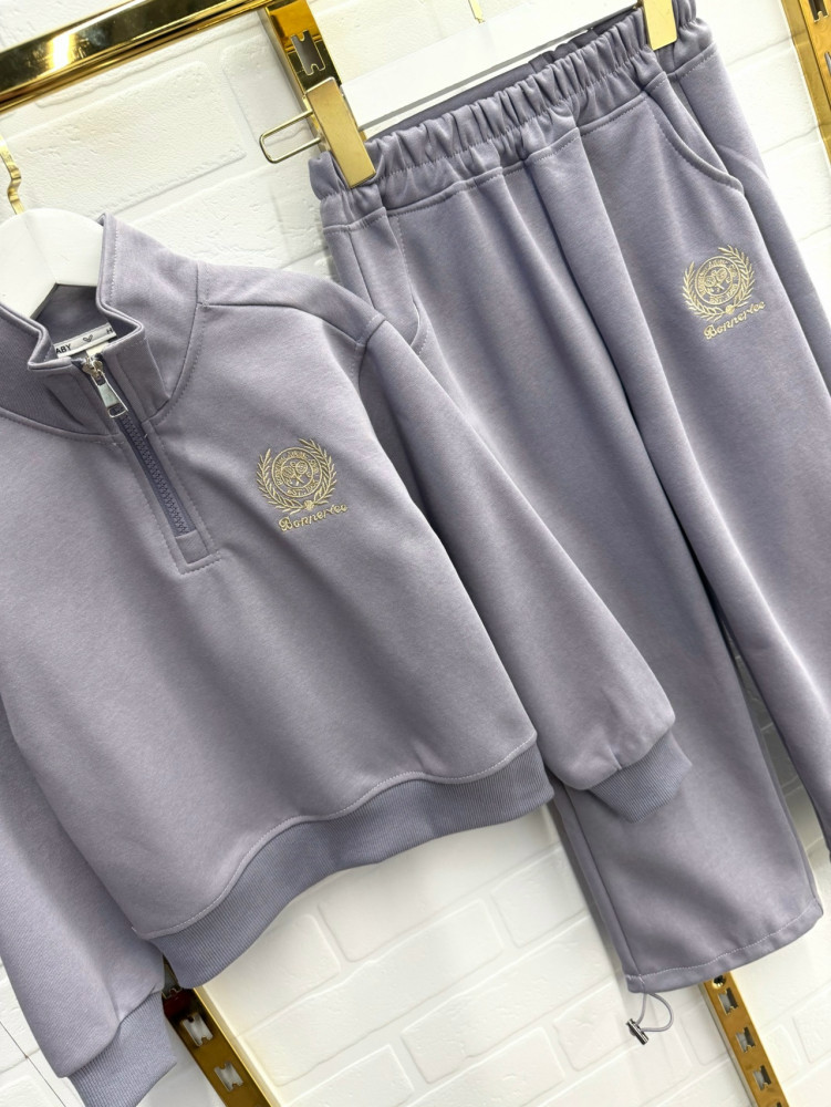 Купить Детский костюм сиреневый оптом Садовод Интернет-каталог Садовод интернет-каталог