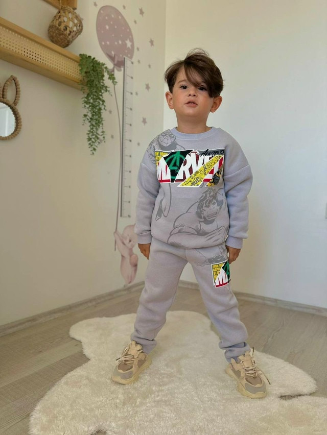 Купить Детский костюм серый оптом Садовод Интернет-каталог Садовод интернет-каталог