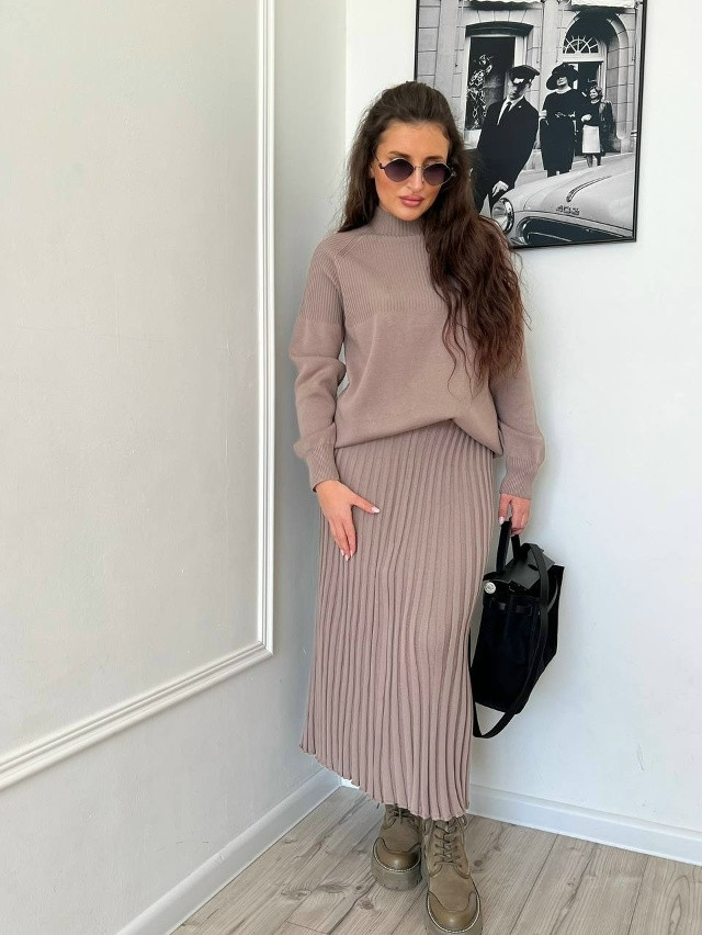 Купить Женский костюм коричневый оптом Садовод Интернет-каталог Садовод интернет-каталог